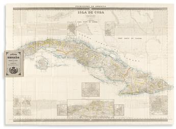 (CUBA.) Francisco Coello. Isla de Cuba.